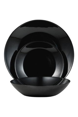 Serviço em vidro opalino - 24 peças