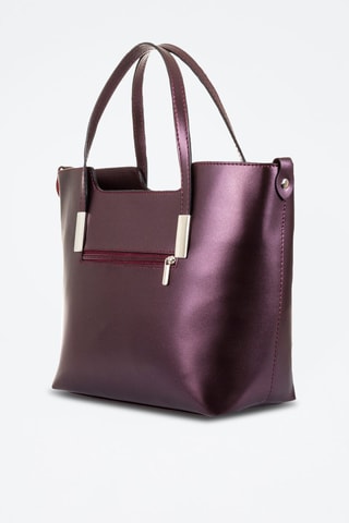 Cabas en cuir Filippa 
Violet