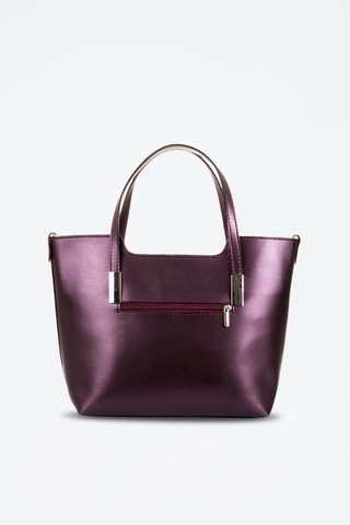 Cabas en cuir Filippa 
Violet