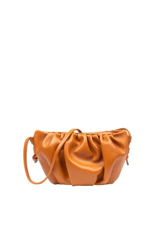 Schapenleren Schoudertas Camel