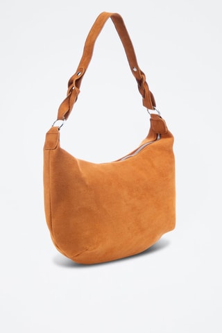 Nubuck Handtas Atessa - Oranje 