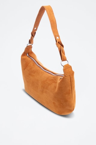 Nubuck Handtas Atessa - Oranje 