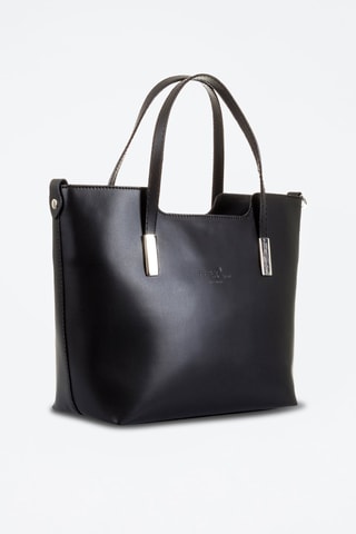 Cabas en cuir Filippa - Gris foncé