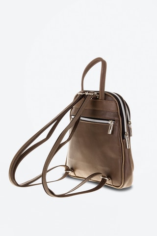 Leren Rugtas Donkerbruin