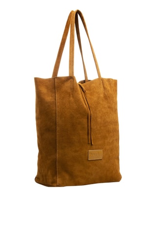Cabas en nubuck Sefora - Camel 
