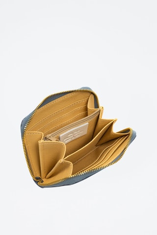 Leren Portefeuille - Indigoblauw