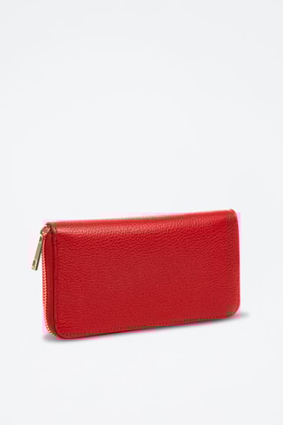 Leren Portefeuille - Rood