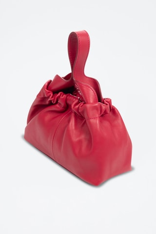 Geitenleren Handtas Arlino - Rood