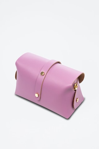 Sac bandoulière en cuir - 
Lilas