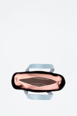 Handtas en Clutch Zwart en Koraalrood - Libelulla