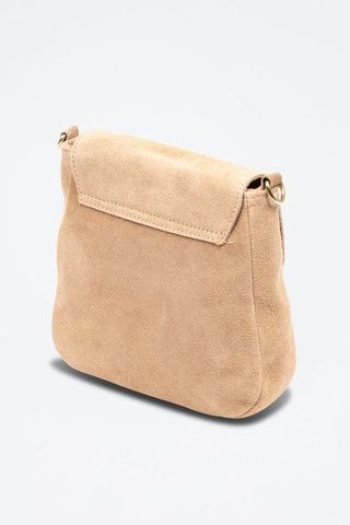 Leren schoudertas Altissimo 
Taupe