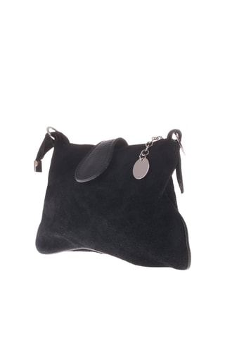 Leren Schoudertas Zwart