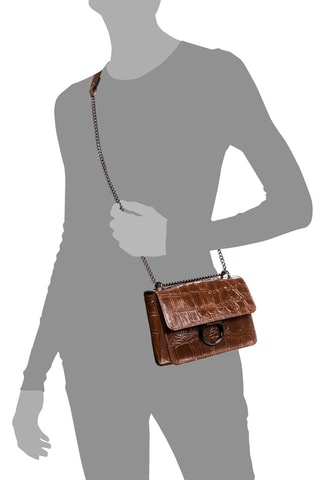 Leren Schoudertas Bruin