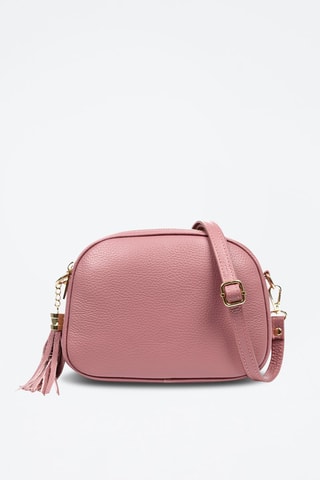 Sac bandoulière en cuir Aliminusa - Rose