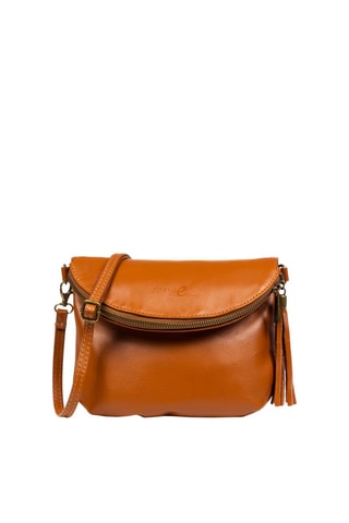 Sac bandoulière en cuir Ancona - Camel