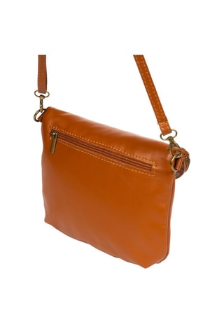 Sac bandoulière en cuir Ancona - Camel