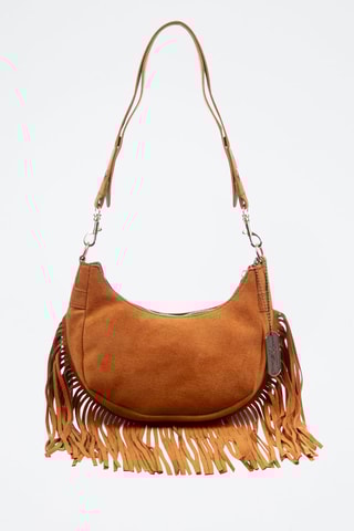 Nubuck Schoudertas Ateleta - Oranje