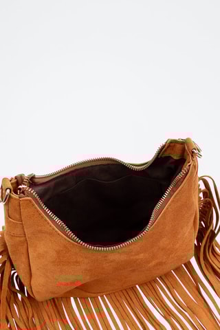 Nubuck Schoudertas Ateleta - Oranje