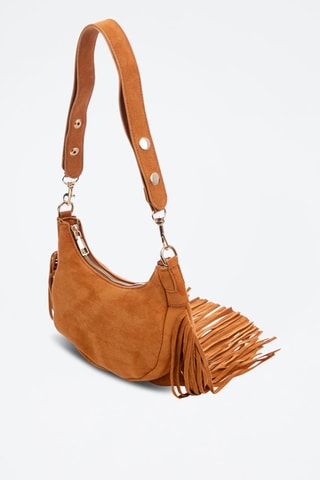 Nubuck Schoudertas Ateleta - Oranje