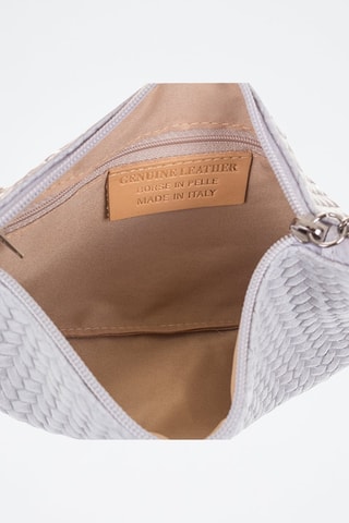 Sac bandoulière en nubuck Oleggio - Gris