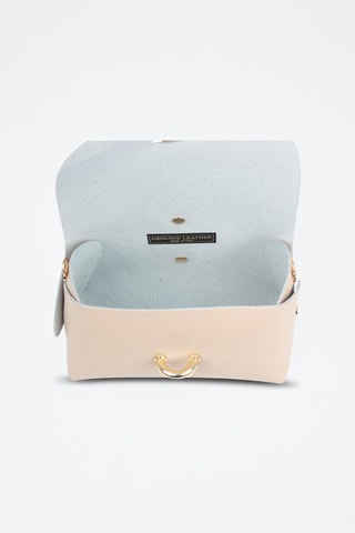 Sac bandoulière en cuir - Beige