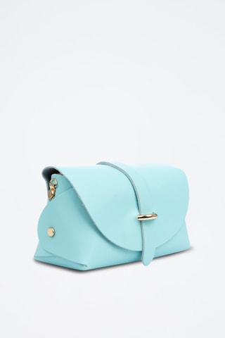 Sac bandoulière en cuir - Ciel