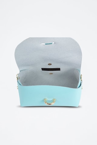 Sac bandoulière en cuir - Ciel