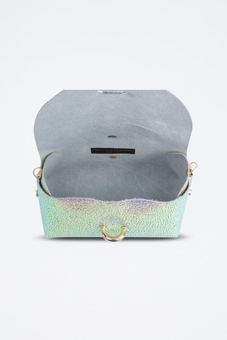 Leren Schoudertas - Rood goudkleurig