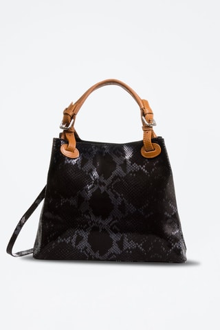 Leren Handtas Godeberta Zwart