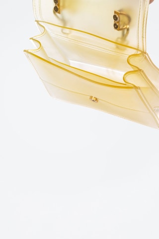 Handtas Zapponeta - Geel transparant