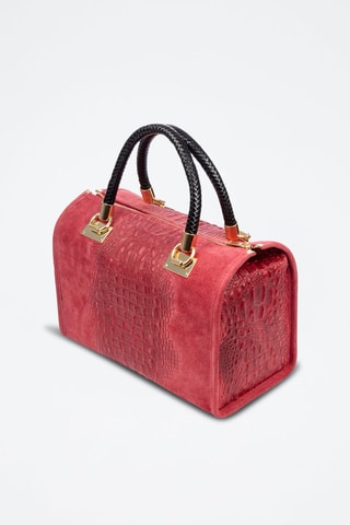 Leren Handtas - Roze