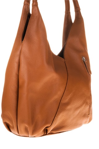 Leren Handtas Camel