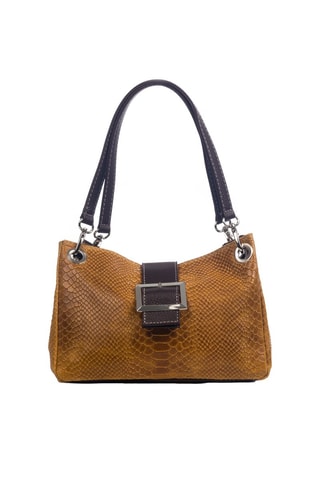 Leren Trendy Handtas Anzio - Bruin