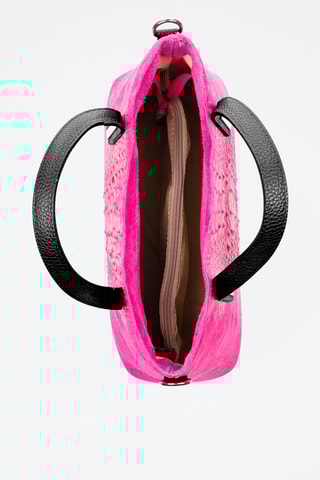 Leren Handtas Fiesole - Fuchsia