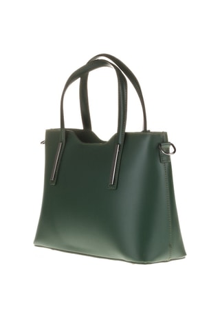 Leren Handtas Olijfgroen