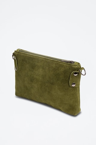 Leren Schoudertas Groen