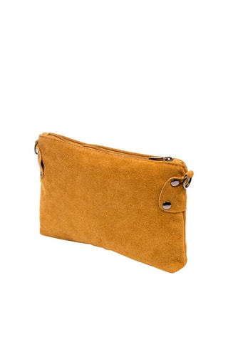 Sac bandoulière en nubuck Marron clair 