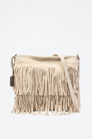 Nubuck Schoudertas Avise - Beige