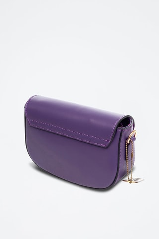 Sac bandoulière en cuir - Violet