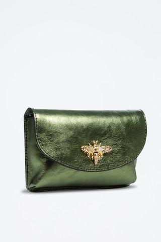 Leren Schoudertas - Groen