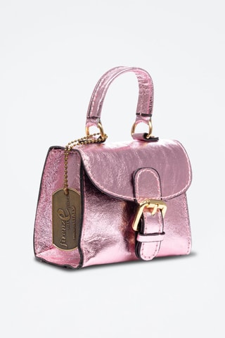 Leren Schoudertas Anfo Zachtroze - Firenze Artegiani