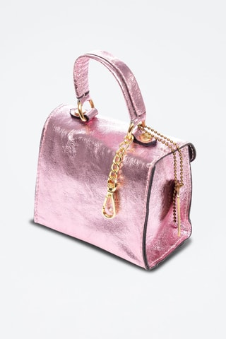 Leren Schoudertas Anfo Zachtroze - Firenze Artegiani