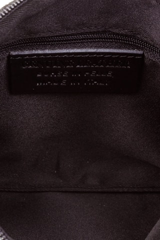 Leren Schoudertas Zwart en Wit