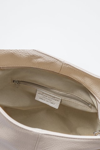 Leren Handtas Ascoli - Beige