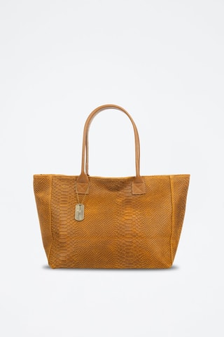 Cabas en cuir - Marron