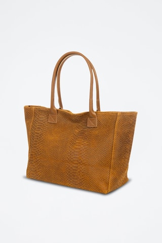 Cabas en cuir - Marron