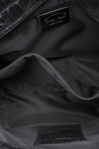 Cabas en cuir - Noir