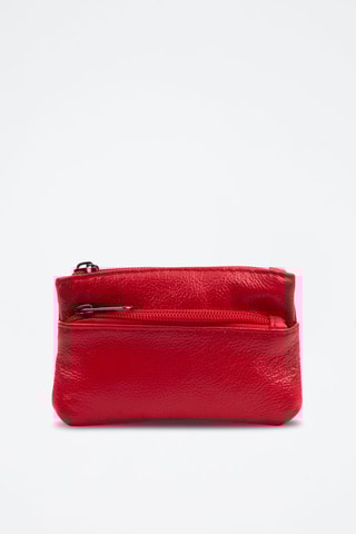 Leren Portemonnee Atrani - Rood