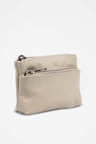 Leren Portemonnee Atrani - Wit