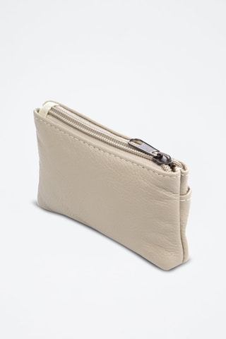 Leren Portemonnee Atrani - Wit